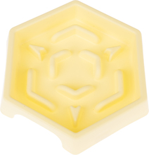 TIAKI Slow Feeder Yellow Hexagon - 450 ml
