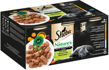 Multipack Sheba Nature's Collection 6 x 400 g - Fint mangfold i postei