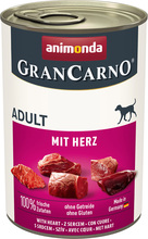 Animonda GranCarno Original Adult 6 x 400 g - Hjerte