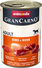 Økonomipakke Animonda GranCarno Original Adult 12 x 400 g - Storfekjøtt & kylling