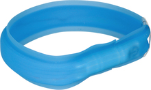 Trixie USB Flash Lyshalsbånd - for langhårede - M-L: 50 cm / 30 mm