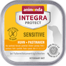 Animonda Integra Protect i bakke - Sensitive - 6 x 150 g Kylling & pastinak
