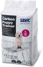 Savic Puppy Trainer Pads med aktivt kul - Large: L 60 x B 45 cm, 50 stk.