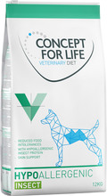 Concept for Life Veterinary Diet Hypoallergenic Insect - Ekonomipack: 2 x 12 kg