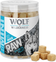 Wolf of Wilderness Mini RAW Snacks (frystorkat) - Laxfilé (50 g)