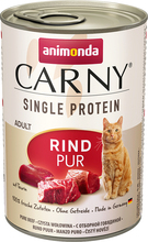 Animonda Carny Single Protein Adult 24 x 400 g - Okse pur