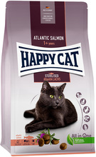 Happy Cat Sterilised Adult Atlantic Salmon - Ekonomipack: 2 x 10 kg
