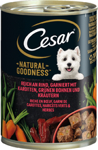 Cesar Natural Goodness - Nötkött 24 x 400 g