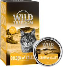 Ekonomipack: Wild Freedom Adult 24 x 85 g - Golden Valley - Rabbit & Chicken