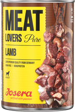 Økonomipakke: 12 x 400 g Josera Meatlovers Pure - Lam