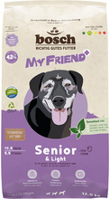 My Friend+ Dog Senior & Light - Ekonomipack: 2 x 12 kg