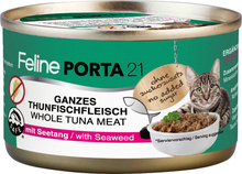 Feline Porta 21 kattfoder 1 x 90 g - Tonfisk med sjögräs - spannmålsfritt
