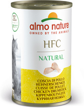 Økonomipakke: Almo Nature HFC 12 x 140 g - Kyllingelår