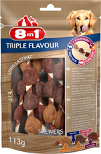 8in1 Triple Flavour Skewers - 113 g (6 kpl)