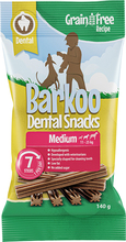 Barkoo Dental Snacks 7 kpl – VILJATON koostumus - keskikokoisille koirille 7 kpl (140 g)