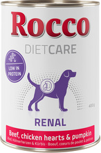 Rocco Diet Care Renal Chicken Heart 400 g - Ekonomipack: 24 x 400 g