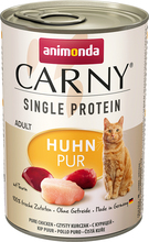 Animonda Carny Single Protein Adult 24 x 400 g - Kylling pur