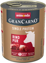 Animonda GranCarno Adult Single Protein 24 x 800 g - Okse Pur