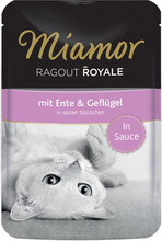 Miamor Ragout Royale i saus 22 x 100 g - And & fjærkre