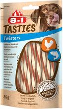 8in1 Tasties Twisters -kanakierteet - 85 g