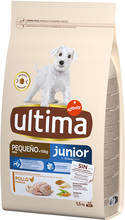 Ultima Hund Mini Junior - Økonomipakke: 3 x 1,5 kg