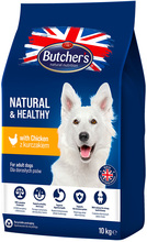 Butcher's Natural & Healthy med kylling - 10 kg