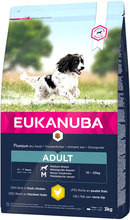 Eukanuba Adult Medium Breed Kylling - 3 kg