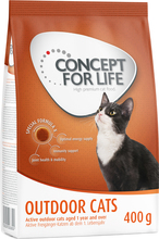 Concept for Life Outdoor Cats - paranneltu koostumus! - 400 g