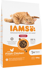 10 kg / 15 kg IAMS katt foder till sparpris! - Vitality Adult Indoor Chicken (10 kg)