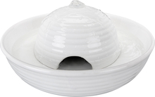 Trixie Vital Flow keramik vattenfontän Vital Flow Mini vattenfontän 800 ml, vit