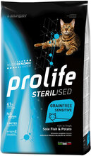 Prolife Cat Grain Free Sensitive Sterilised Sole & Potatoes - Ekonomipack: 2 x 7 kg