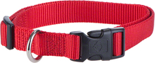 HUNTER Ecco Sport Vario Basic halsband, rött - Storlek M: 35 - 53 cm halsomfång, bredd 20 mm