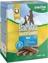 Säästöpakkaus Barkoo Dental Snacks 28 tai 56 kpl – VILJATON koostumus - suurille koirille 28 kpl (720 g)