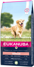 Sparpaket Eukanuba Mature & Senior 2 x 3 kg / 12 kg / 15 kg - Senior Large & Giant Breed Lamm & Reis 2 x 12 kg