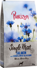Purizon Salmon & Spinach with Cornflower Blossoms - 12 kg