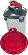 Trixie fôr- og vannbeholder - 2 x 350 ml, Ø 11 x H 23 cm