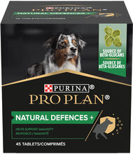PRO PLAN Dog Adult Natural Defences Supplement tabletter - 67 g (45 tabletter)