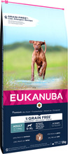 Eukanuba Grain Free Adult Large Breed Vildt - 12 kg