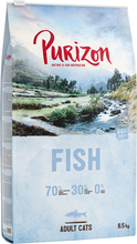 Økonomipakke: 2 x 6,5 kg Purizon tørfoder - Adult Fisk (2 x 6,5 kg)