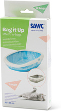 Savic Oscar kattetoilet - Bag it Up Litter Tray Bags, Large, 1 x 12 stk