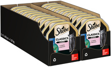 Ekonomipack: Sheba portionsform 44 x 85 g - Classics Paté Lax