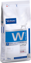 Virbac Veterinary HPM W1 Vekttap og diabetes for hunder - 2 x 12 kg