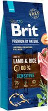 Brit Premium lam og ris - 2 x 15 kg