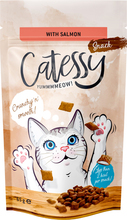 Catessy Snacks -säästöpakkaus 3 x 65 g - lohi, vitamiinit & omega-3