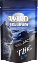 2 + 1 på köpet! 3 x 100 g Wild Freedom Freeze-Dried Snacks kattgodis - Filets Tonfisk 100 g