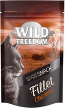 2 + 1 på köpet! 3 x 100 g Wild Freedom Freeze-Dried Snacks kattgodis - Filets Kyckling 100 g