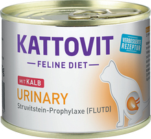 Økonomipakke: 24 x 185 g Kattovit Specialdiæt - Urinary (struvit) - Kalv (24 x 185 g)