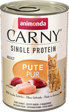 Animonda Carny Single Protein Adult 24 x 400 g - Kalkun pur