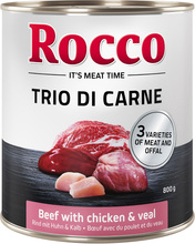 Rocco Classic Trio di Carne 6 x 800 g - Rind, Huhn & Kalb