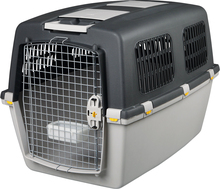 Trixie Gulliver -kuljetuslaatikko & Vetbed Isobed SL Paw -koiranpeitto - P 92,0 x L 64,0 x K 64,0 cm (6-koko)